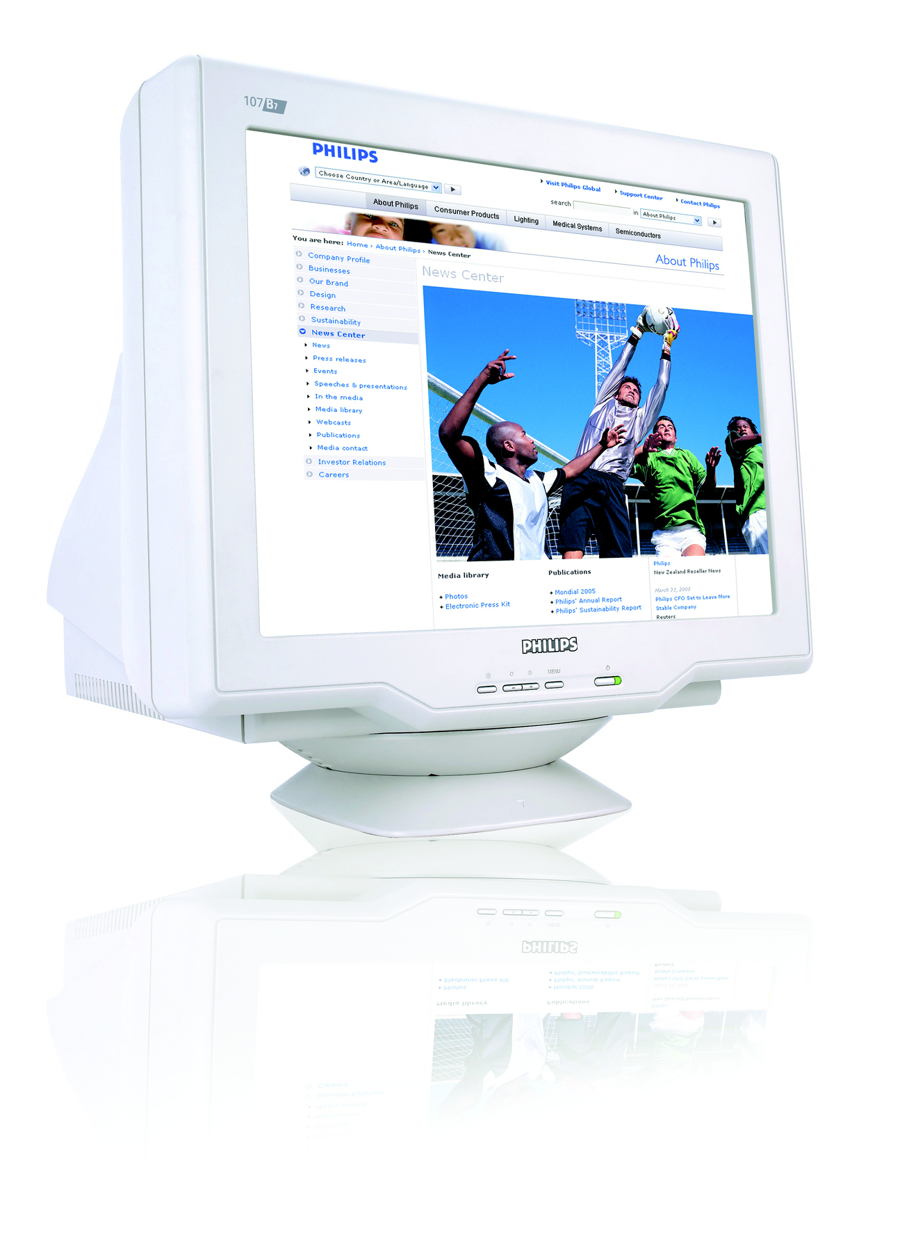 Philips CRT monitor 107B70/00
