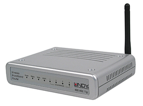 Lindy Wireless Broadband Router / Access Point - 108Mbps, 802.11g (Super-G)
