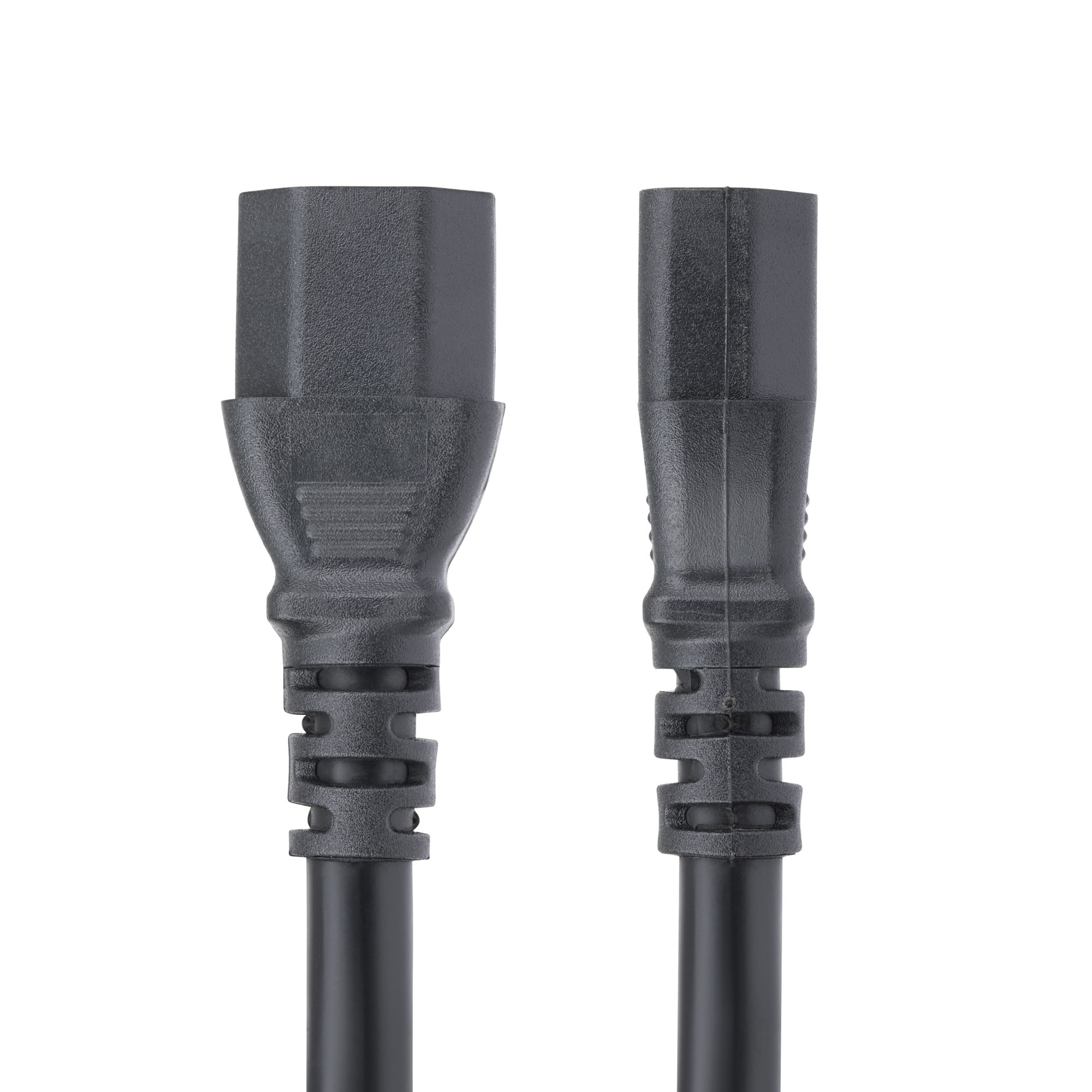 Resim StarTech.com PXTC13C141415FNA 4,57 m Siyah C14 - C13 Güç Uzatma Kablosu