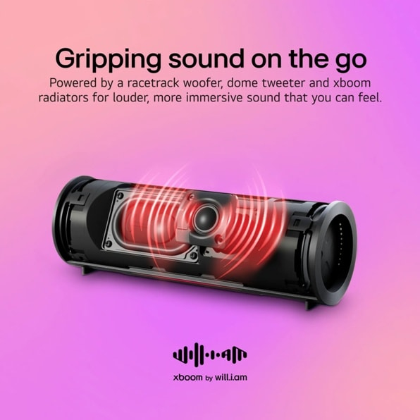 LG GRABC.AUSAWBK portable/party speaker Mono portable speaker Black – image 5