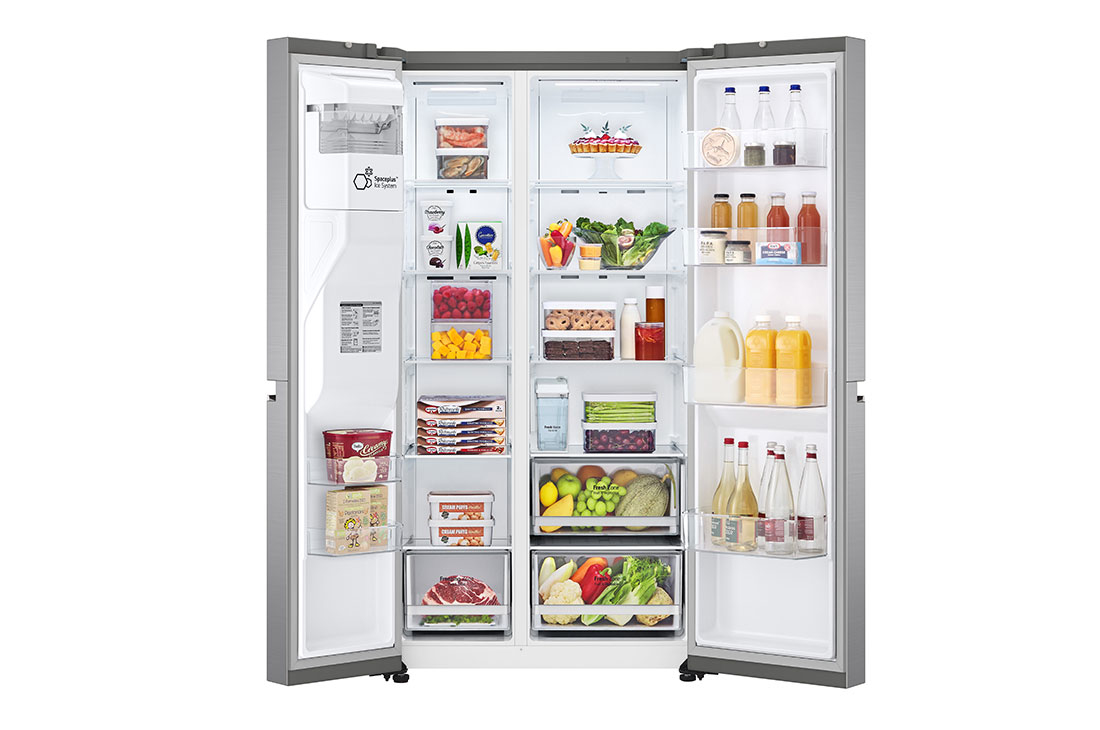 LG VS22LNIP side-by-side refrigerator Freestanding – image 3