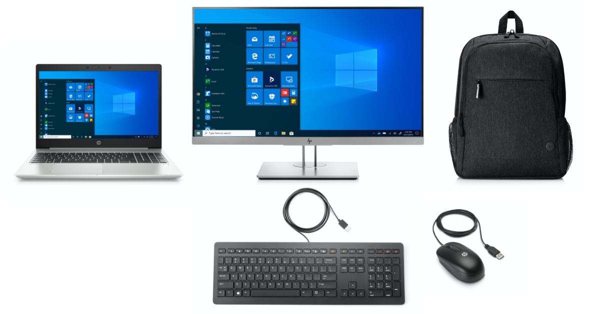 HP 450 G7 + EliteDisplay E243 + 1X644AA + QY776AT + QY777AT – image 2