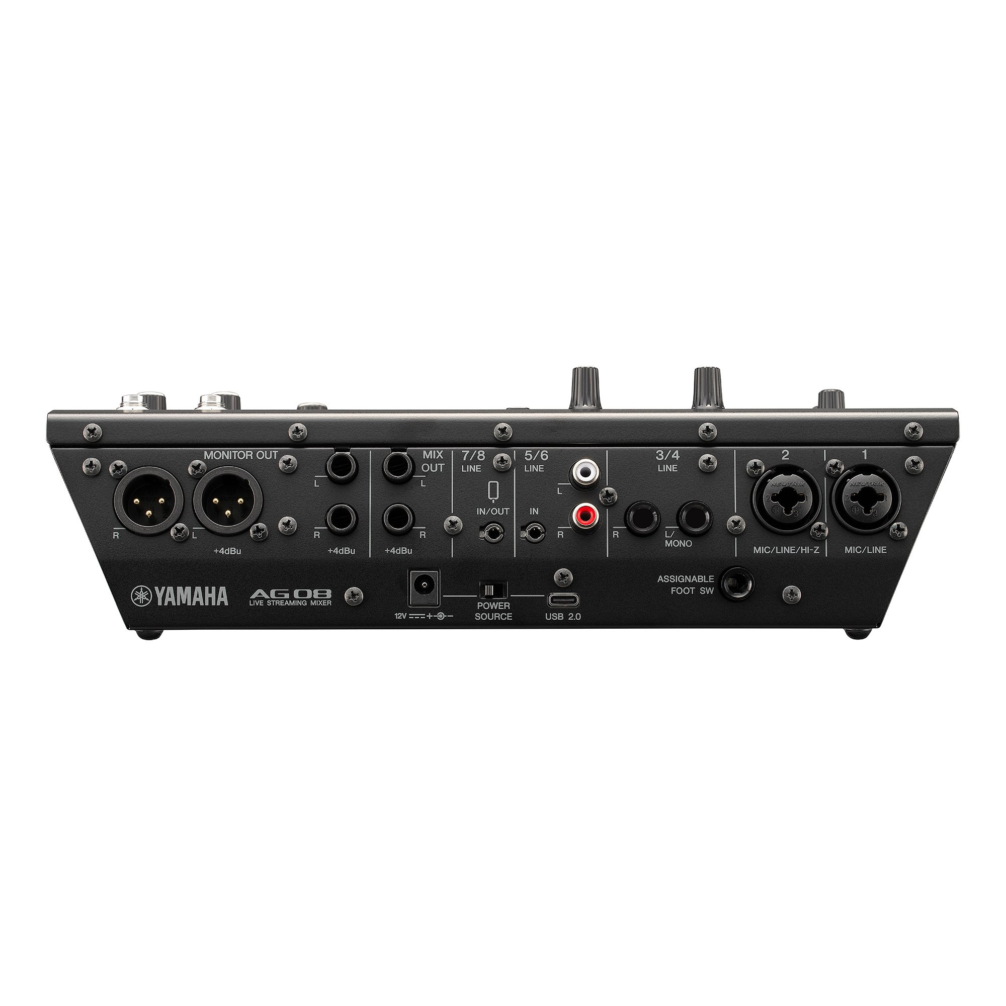 Yamaha AG08/BK audio mixer 8 channels Black – image 4