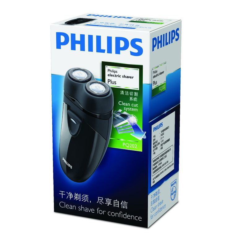 Philips PQ202/16 men's shaver Rotation shaver Black – image 3