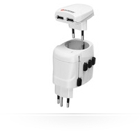 Microconnect PETRAVEL11 mobile device charger Universal White USB Indoor