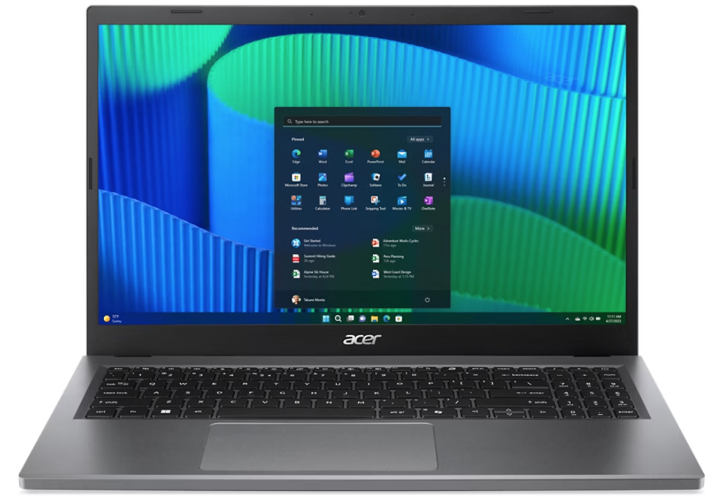 Acer EX215-24-R4ZG AMD Ryzen™ 5 7520U Laptop – image 1