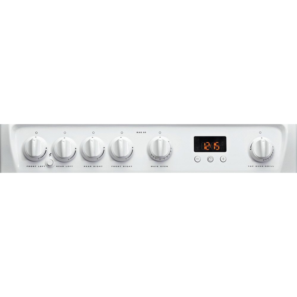 Hotpoint HAGL60P cooker Freestanding cooker Gas White – image 6