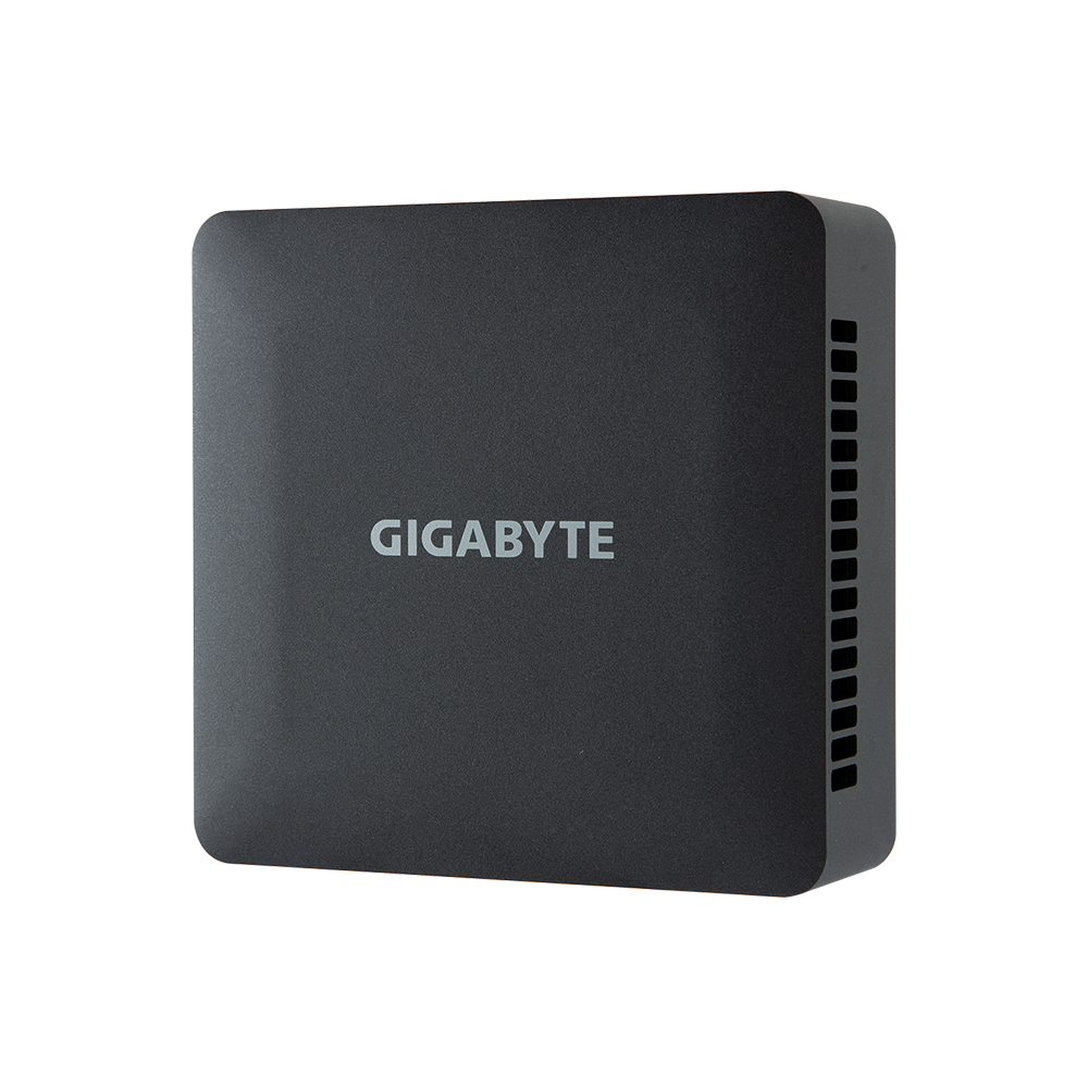 Gigabyte BRIX (GB-BRI3H-1315) Barebone Kit, Intel Core i3-1315U 4.5GHz 6 Core CPU, 2 x DDR4 SO-DIMM Slots, 1 x M.2-2280 Slot, 1 x 2.5 Inch SATA Slot, Wi-Fi 6 & Bluetooth 5.2
