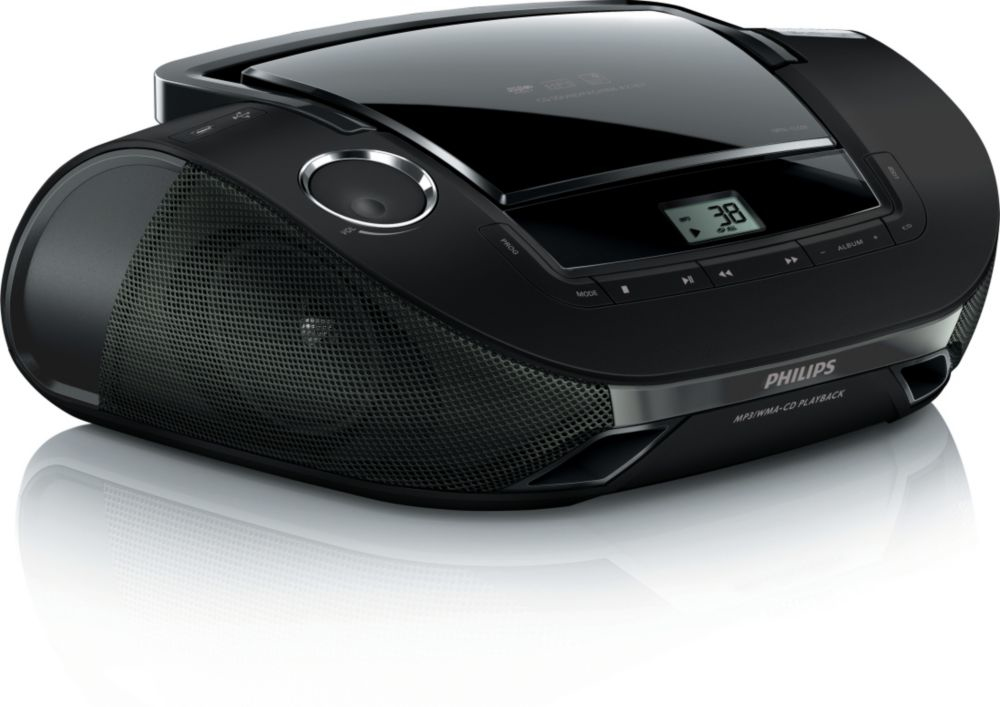 Philips AZ1837/12 CD player Black Portable CD player – image 1