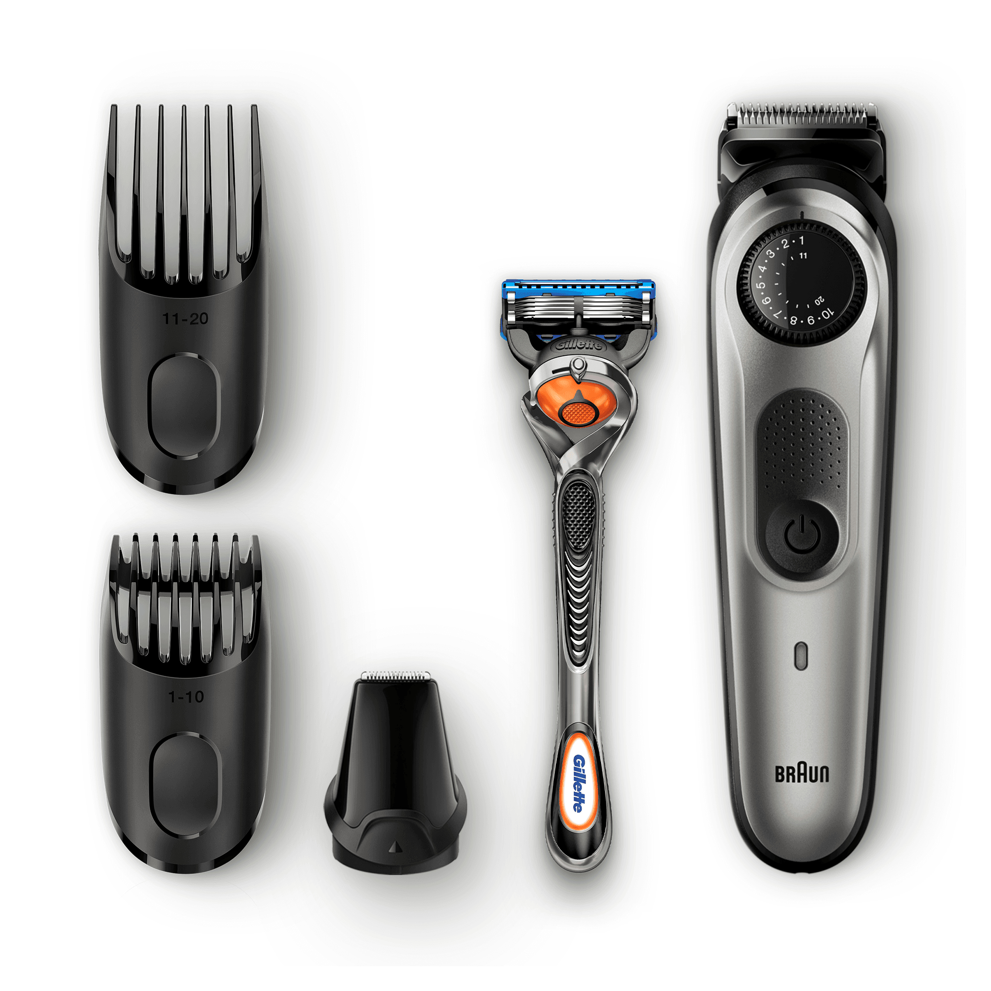 Braun BeardTrimmer BT5060, Beard Trimmer & Hair Clipper, Detail Trimmer Attachment
