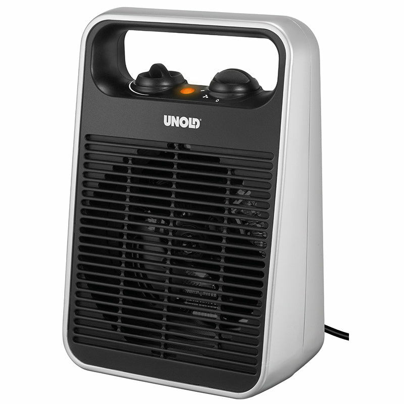 Unold 86106 electric space heater Indoor Black, Silver