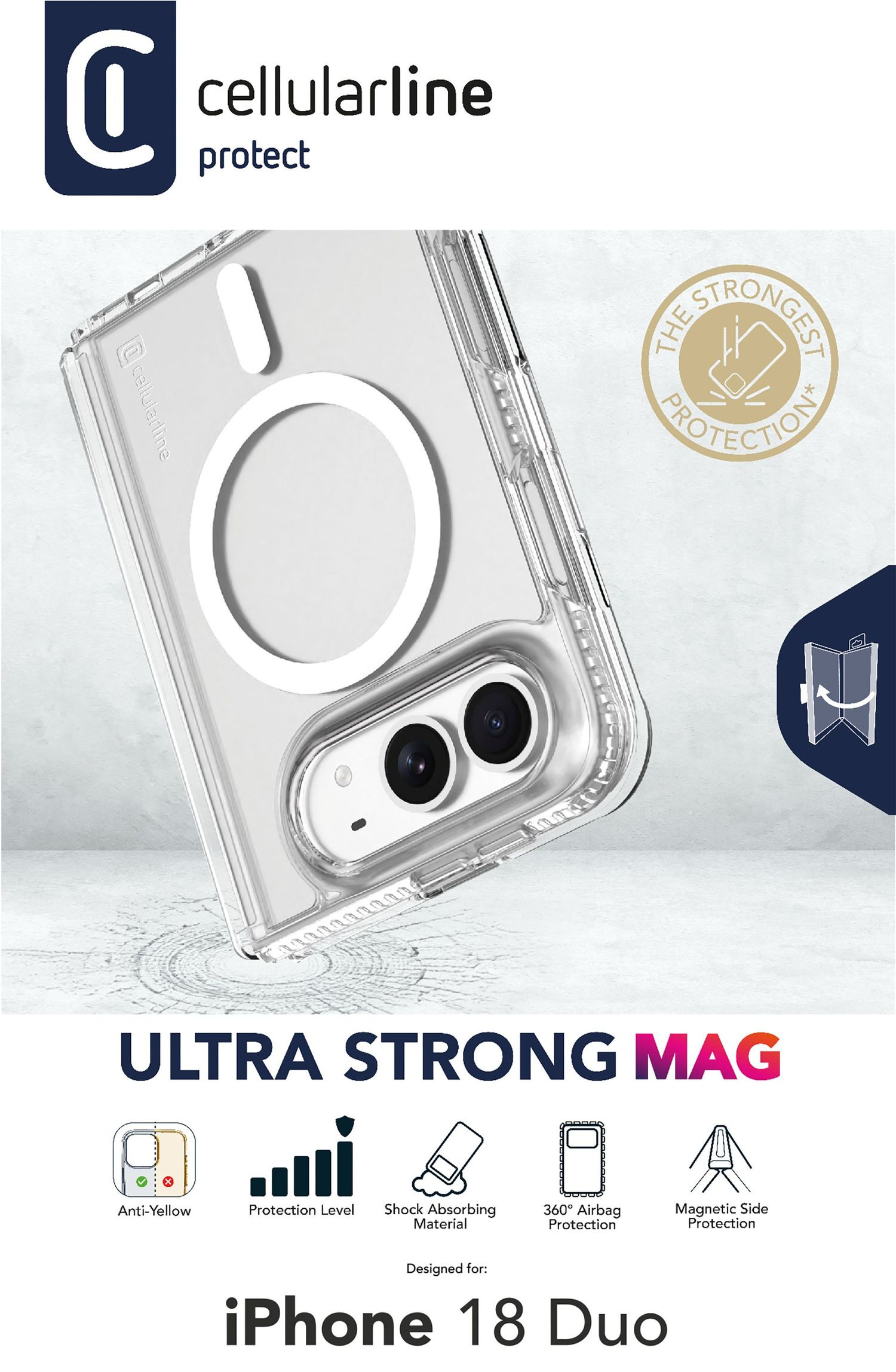 Cellularline ULTRA STRONG MAG - IPHONE 18 DUO – image 8
