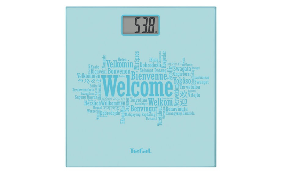 Tefal PP1040V0 personal scale Square Blue Electronic personal scale – image 2