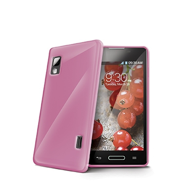 Celly GELSKIN310P mobile phone case Cover Pink