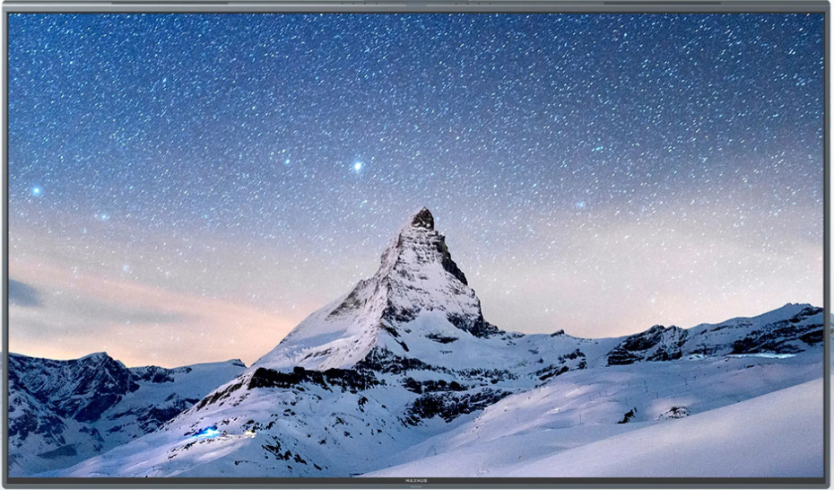 Maxhub Transcend T8630 V6 86" Digital Signage Display 4K Ultra-HD Touch 16/7 Schwarz