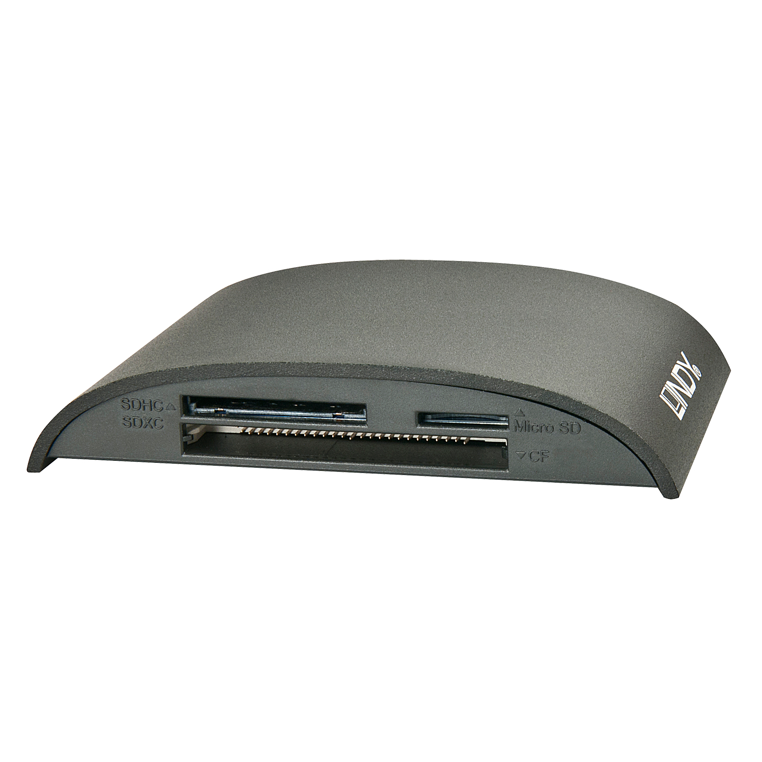 Lindy 43163 card reader USB 3.2 Gen 1 (3.1 Gen 1) Type-B Black
