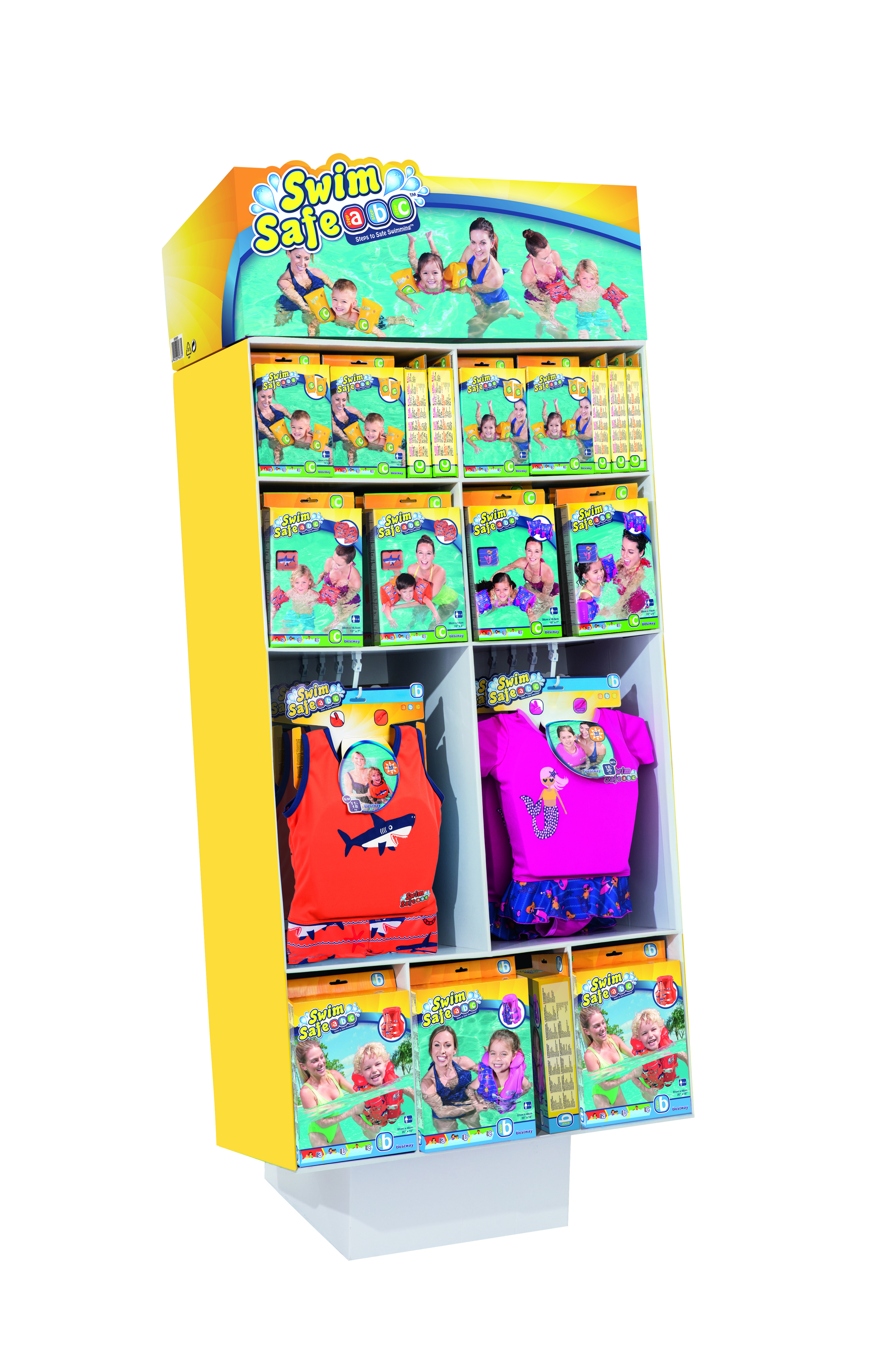 صورة طوق سباحة وسترة سباحة Bestway 30021 متعددة الألوان