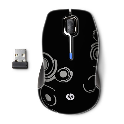 HP NU566AA mouse Office Ambidextrous RF Wireless Laser – image 2