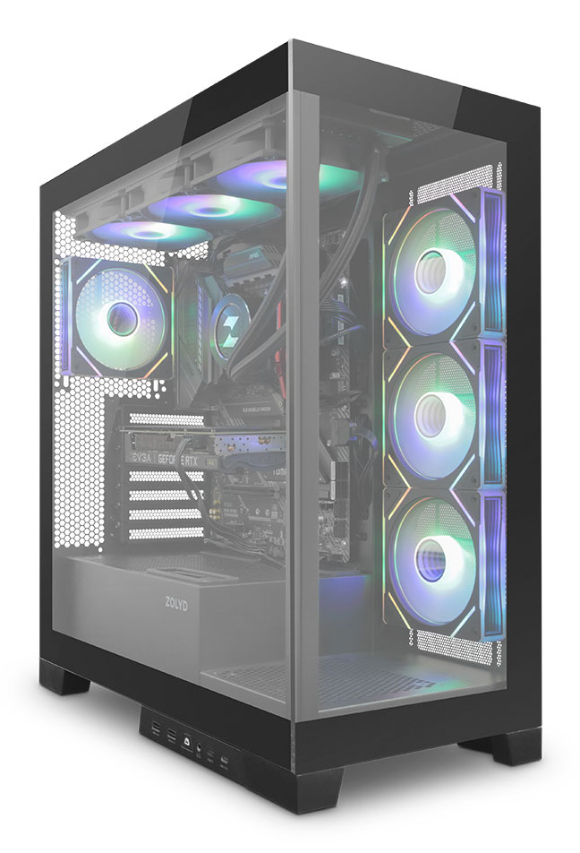 Zolyd Vexora Midi Tower Black