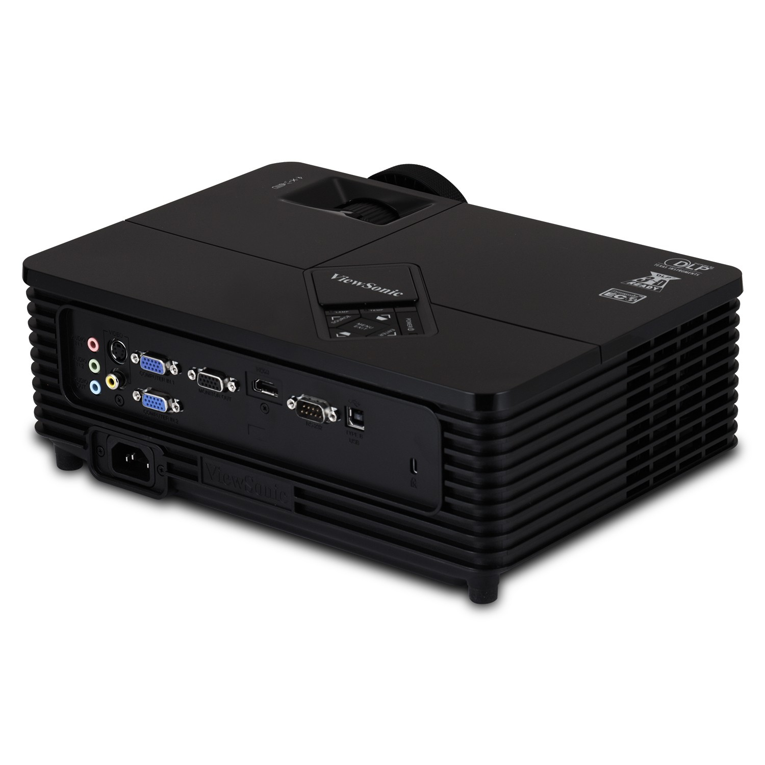 Viewsonic PJD5234 data projector Standard throw projector 2800 ANSI lumens DLP XGA (1024x768) 3D Black – image 6