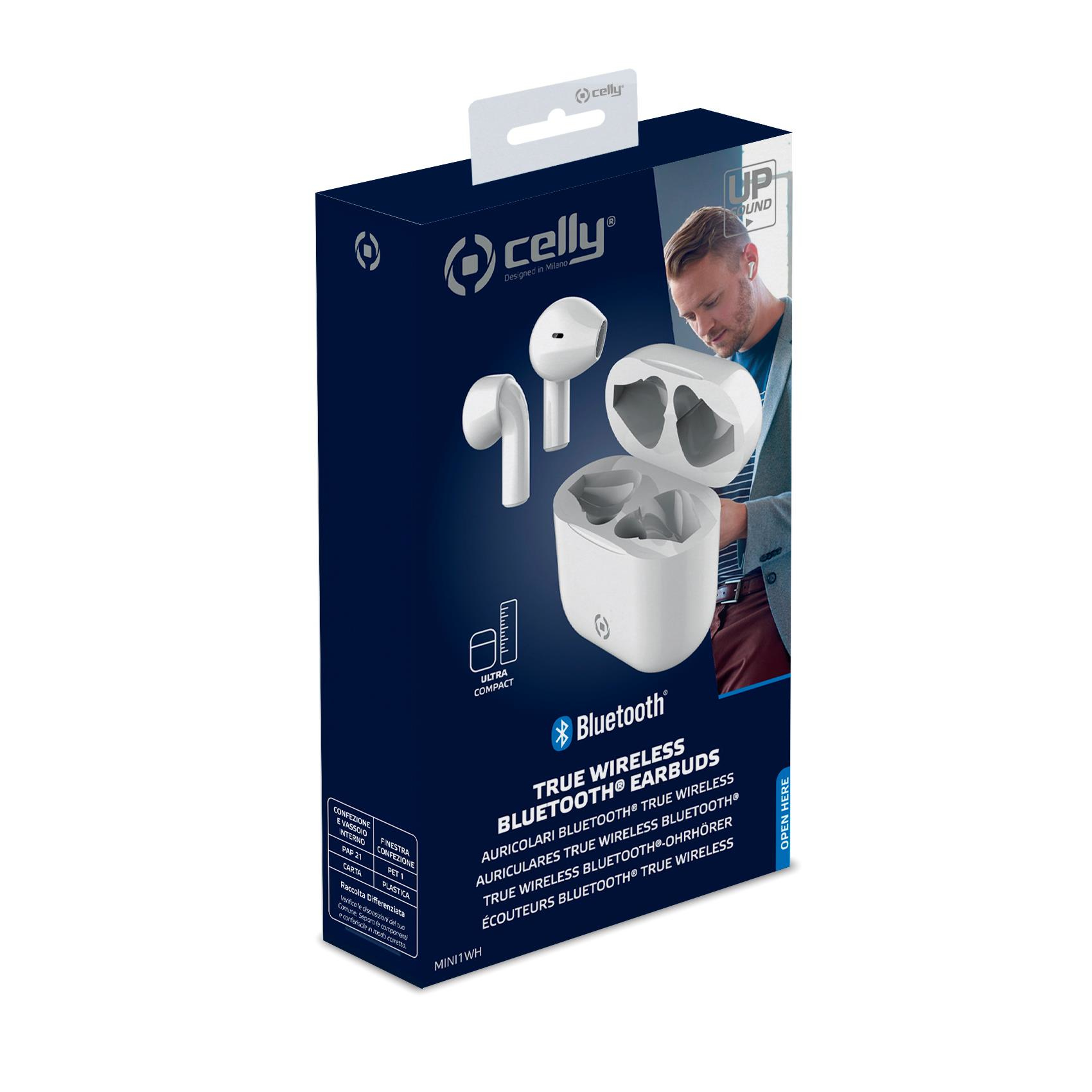Celly Mini1 Headset Wireless In-ear Calls/Music USB Type-C Bluetooth White – image 5
