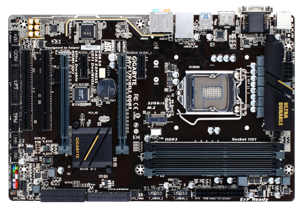 GIGABYTE GA-Z170-HD3 DDR3 – image 3