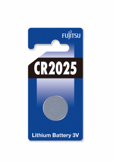 Fujitsu CR2025(B) Vienreizējas lietošanas baterija Litijs