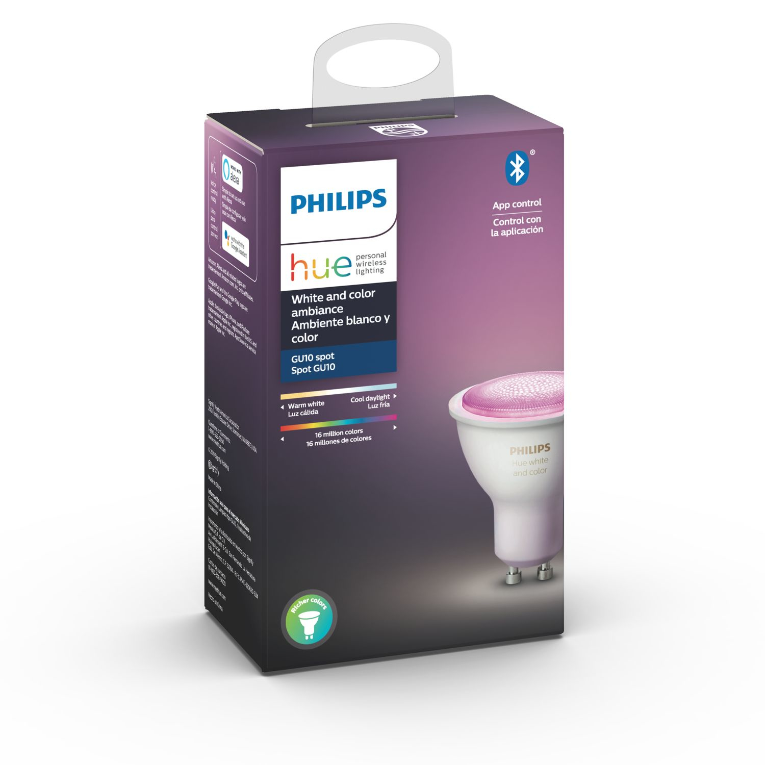 Philips by Signify Philips Hue White and colour ambience 046677542337 smart lighting Smart bulb Bluetooth/Zigbee – image 4