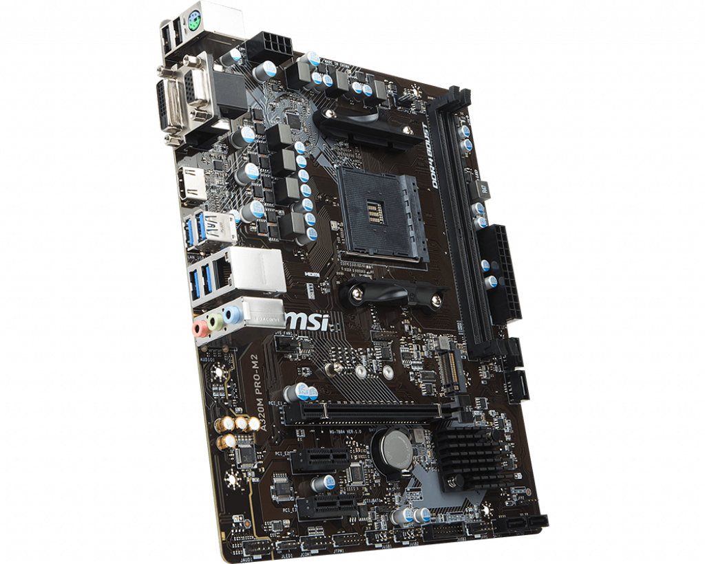 MSI A320M PRO-M2 AMD A320 Socket AM4 micro ATX image 4