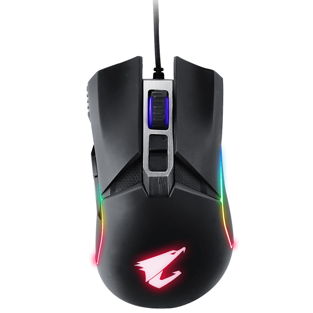 GIGABYTE AORUS M5 mouse Gaming Mano destra USB tipo A Ottico 16000 DPI