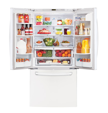 LG LFD22786SW side-by-side refrigerator Freestanding White – image 3