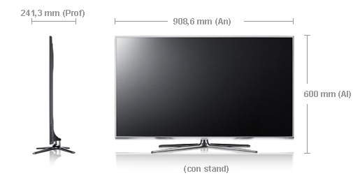 Samsung Series 8 UE40D8000YSXXC TV – image 4