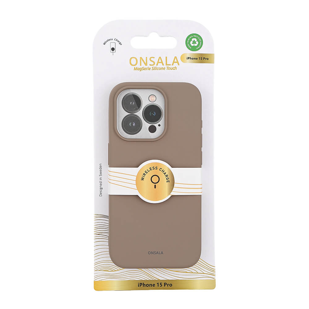 Onsala Phone Case with Silicone Feel MagSeries Summer Sand - iPhone 15 Pro – image 2