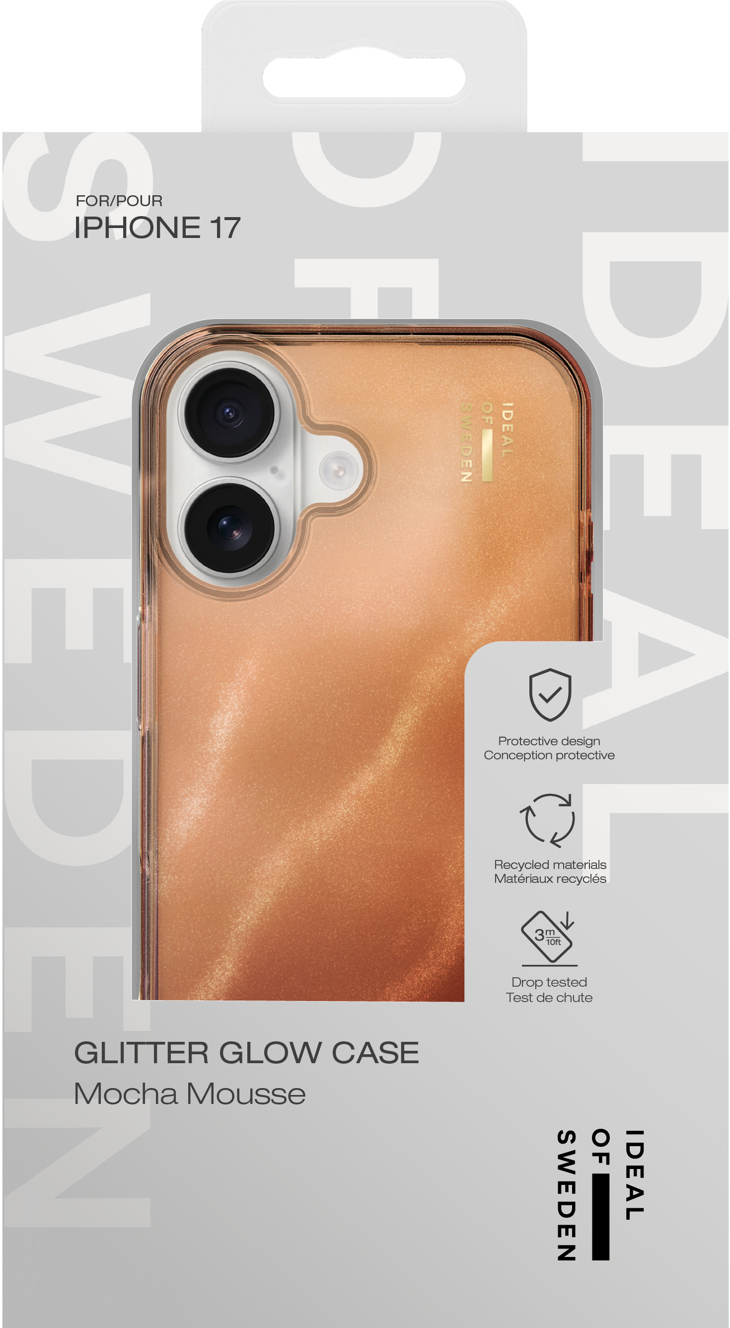 iDeal of Sweden Clear Case iPhone 17 Mocha Mousse – image 4