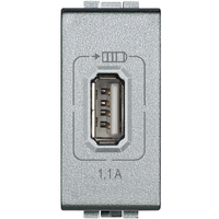 Legrand NT4285C1 pistikupesa USB A Hõbe