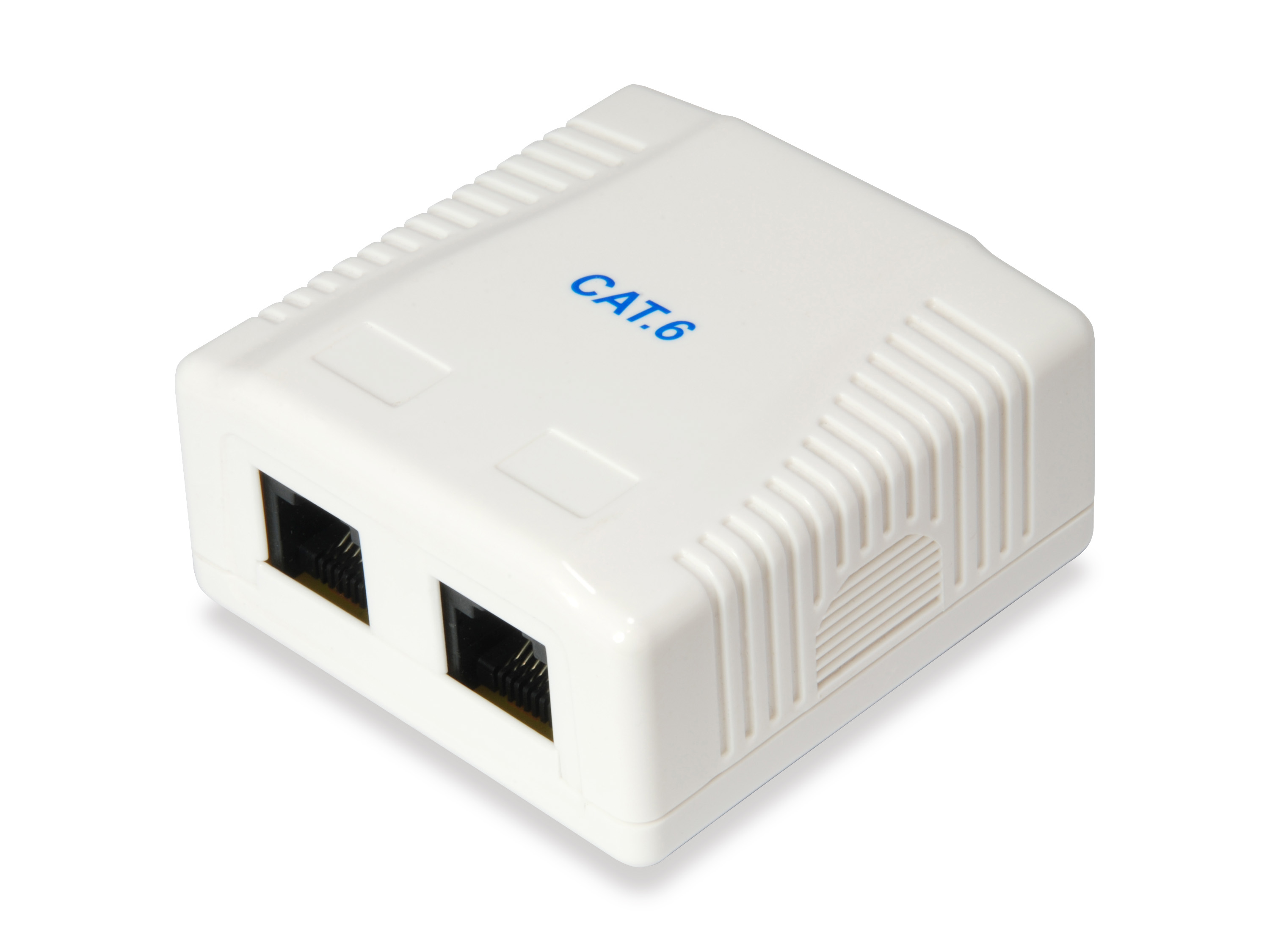 2'li RJ-45 Cat.6 Yüzeye Montaj Kutusu