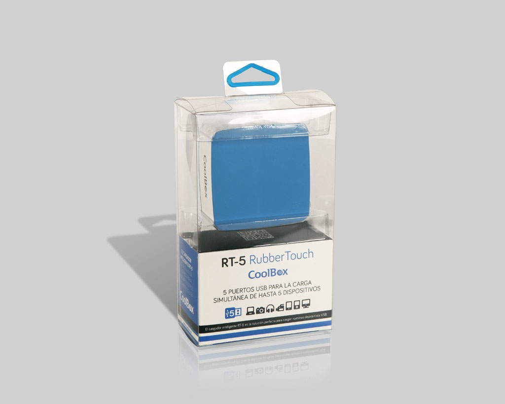 CoolBox RT-5 Universal Blue, White AC Indoor – image 3