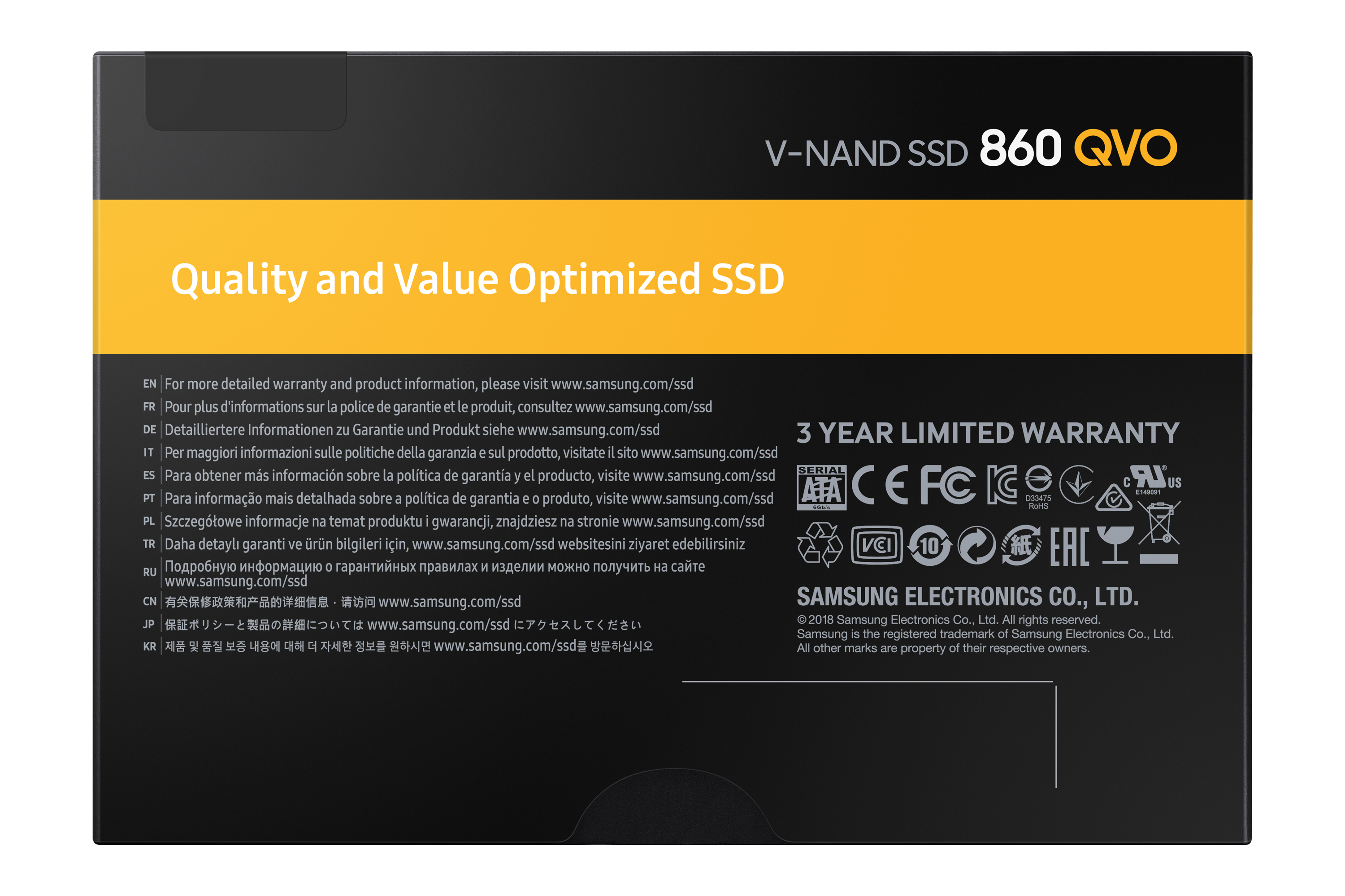 Samsung 860 QVO 2 TB 2.5″ Serial ATA III MLC image 7