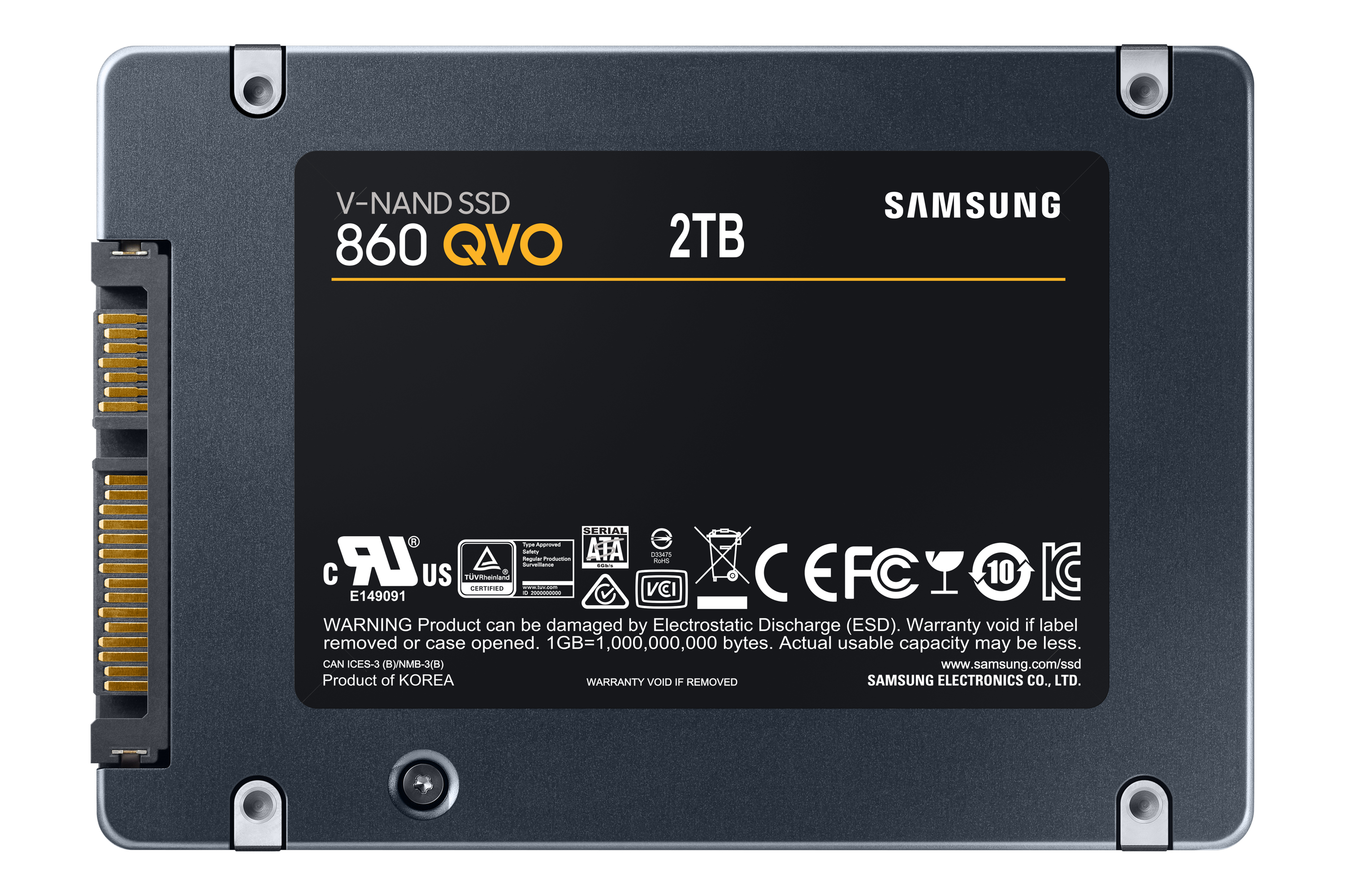 Samsung 860 QVO 2 TB 2.5″ Serial ATA III MLC image 2