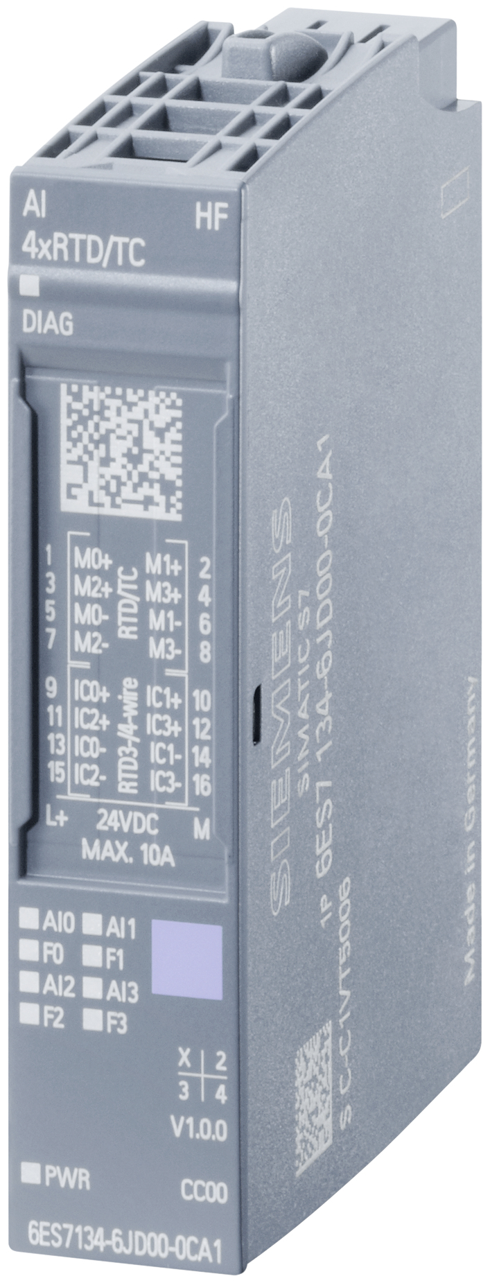 Siemens 6ES7134-6JD00-0CA1 modulo I/O digitale e analogico