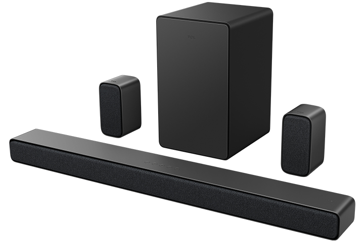 TCL Q Class Premium 5.1 Channel Sound Bar with DTS Virtual:X, Built-in Center Channel Speaker and Wireless Subwoofer - Q6510 – image 2