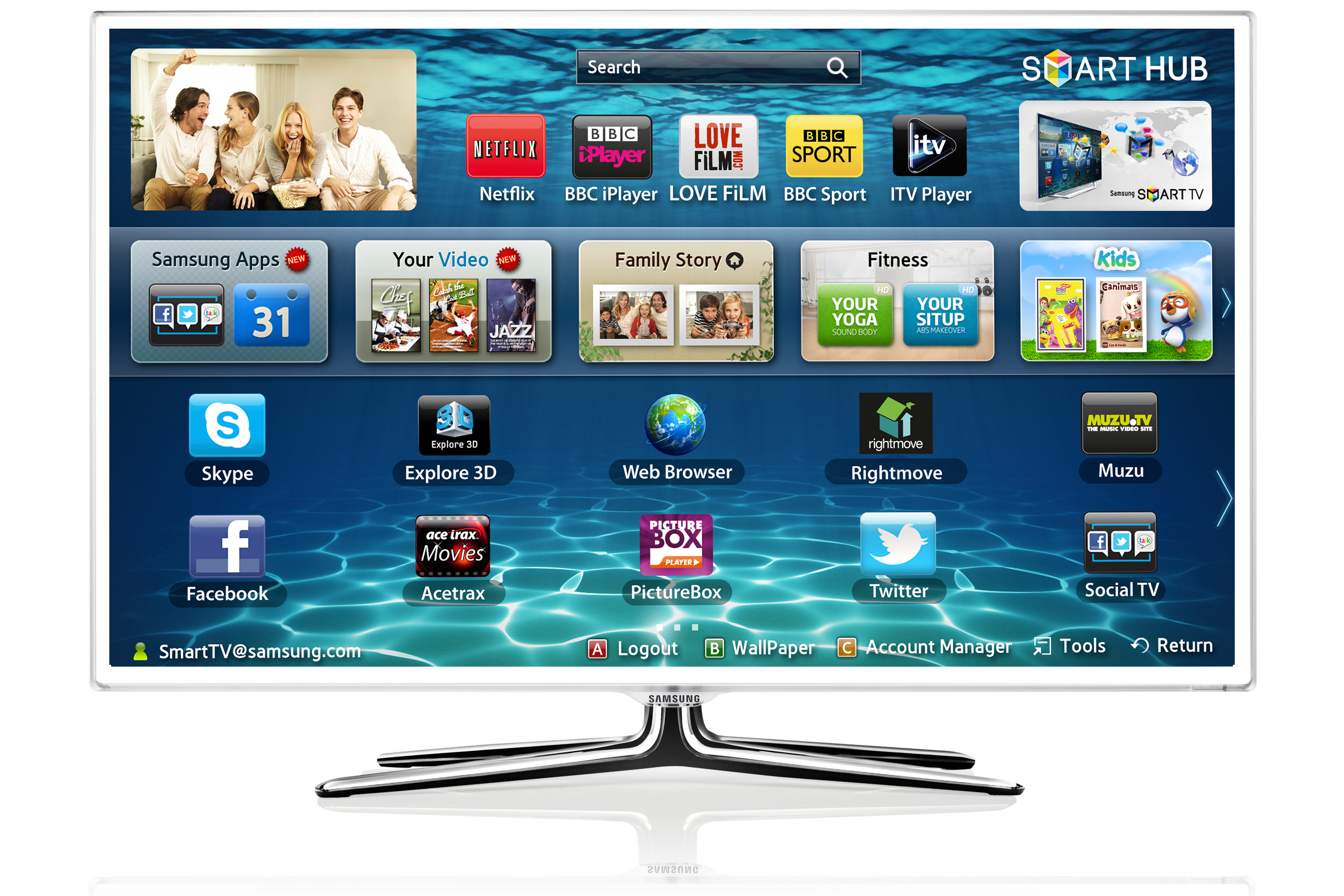Samsung UE50ES6710U 127 cm (50") Full HD Smart TV Wi-Fi White – image 9