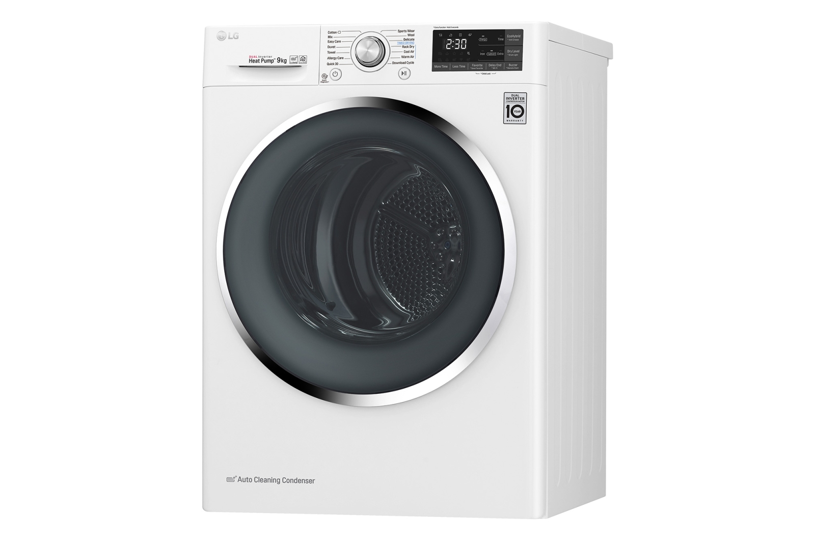 LG RC90U2AV2W tumble dryer Freestanding Front-load – image 5