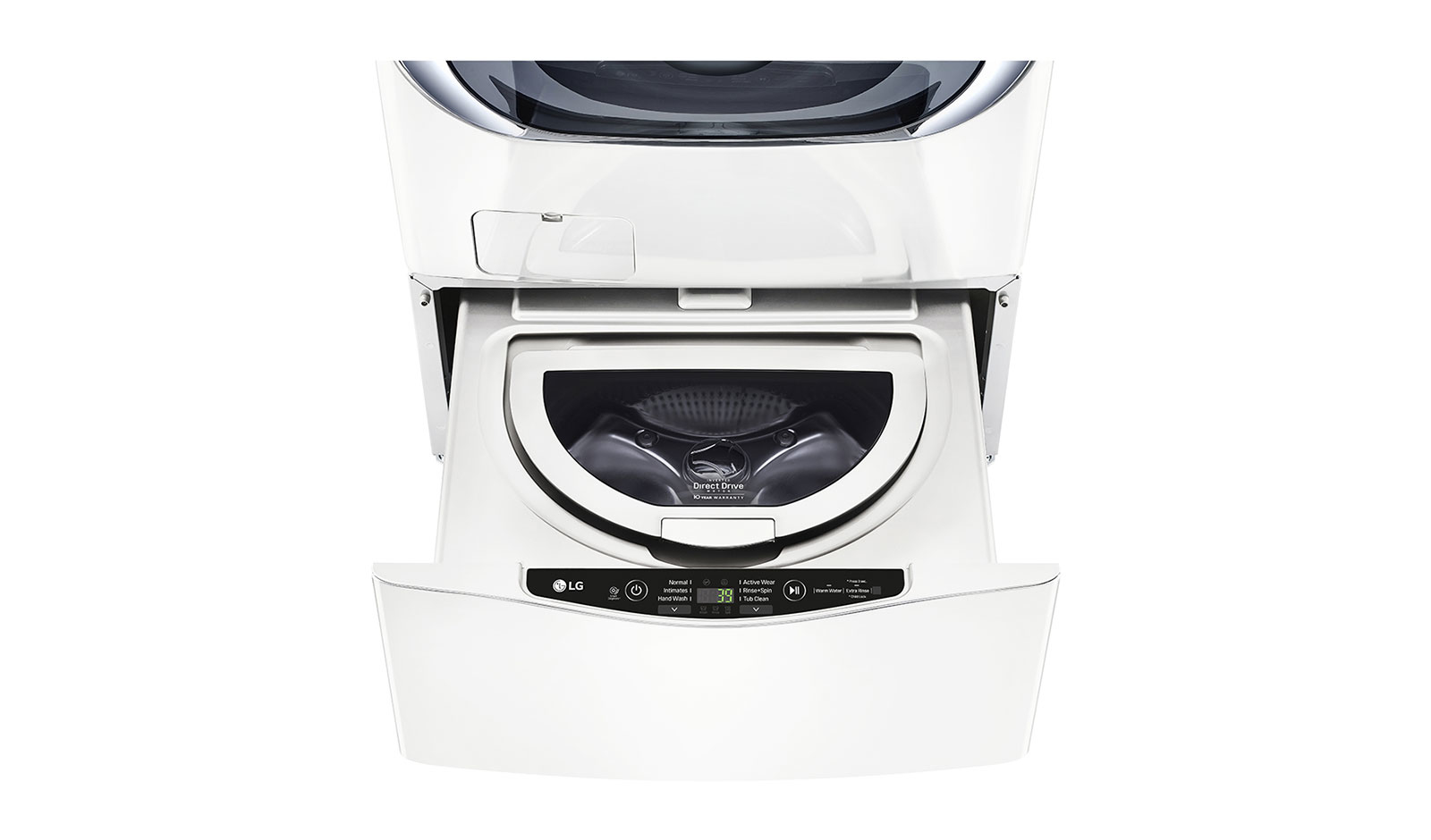 LG F8K5XNK3 washing machine Top-load 2 kg White