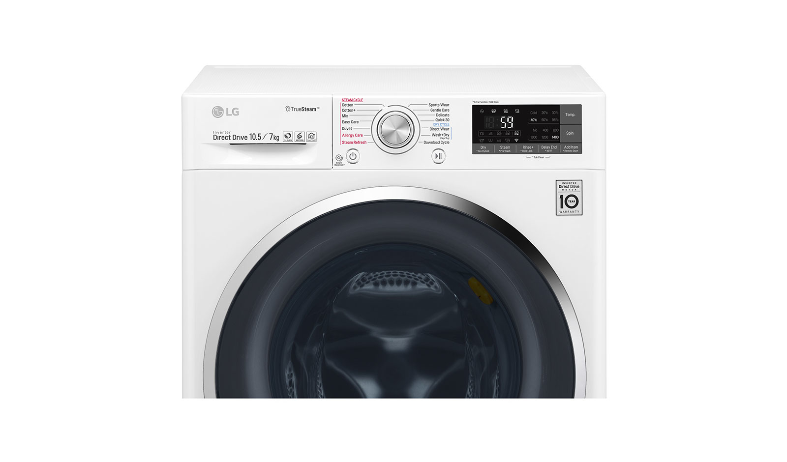 LG F4J8JHP2W washing machine Front-load – image 6