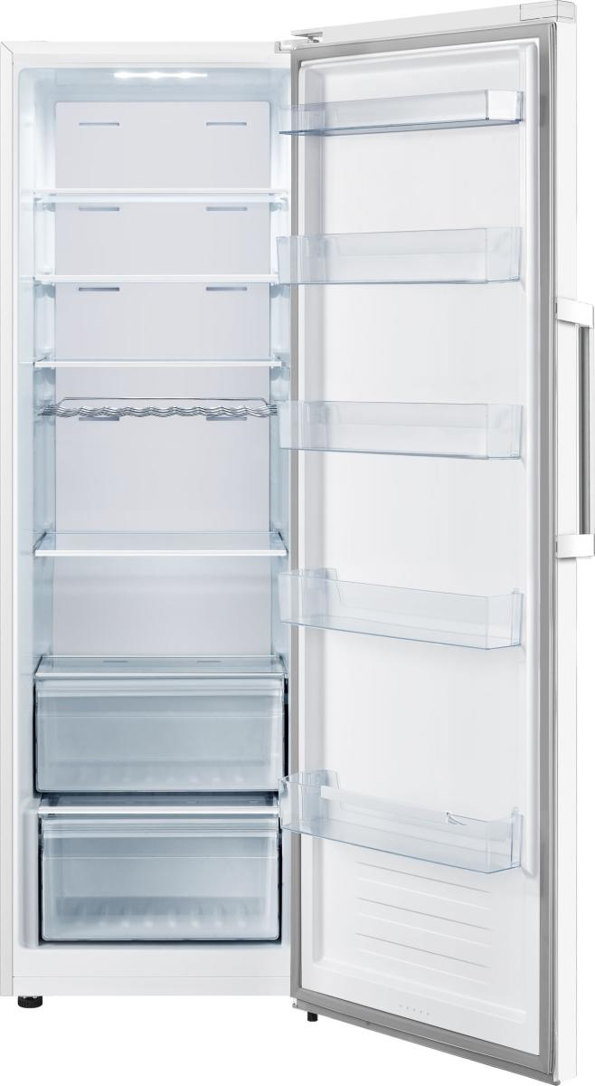 Hisense Freestanding fridge with Multi Air Flow for even cooling on every shelf. Super Cool quickly chills groceries, while the Easy Open Handle ensures smooth, – image 2