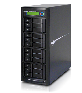 iStorage Kanguru KCLONE-11HD-TWR duplicatore multimediale Duplicatore HDD/SSD Nero 11 copie