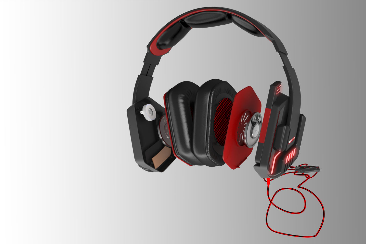 Mars Gaming MH4V2 headphones/headset Wired Head-band Black – image 5