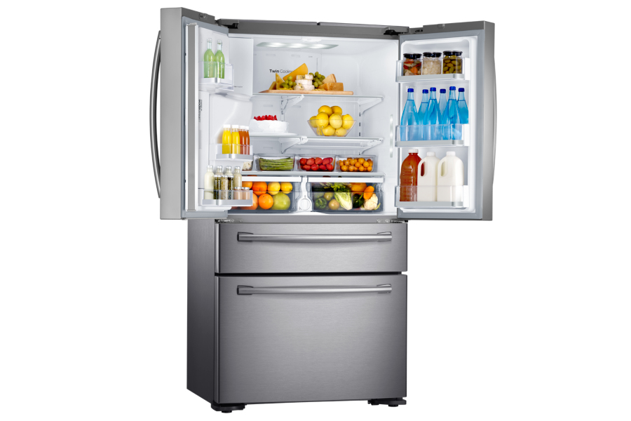 Samsung RF24HSESCSR side-by-side refrigerator Freestanding – image 7