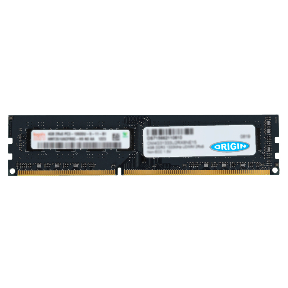 Origin Storage Origin 8GB 2Rx8 DDR3-1333 PC3-10600 Unbuffered ECC 1.35V 240-pin UDIMM memoria 1 x 8 GB 1333 MHz Data Integrity